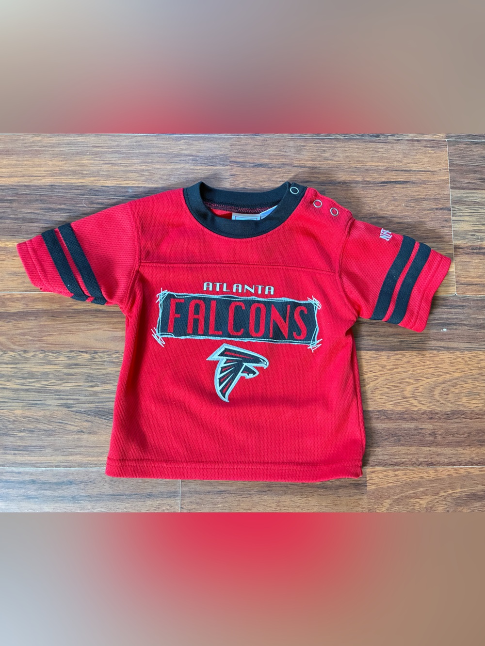 Falcons Red Kids Tee - NFL Team Jersey Shirt